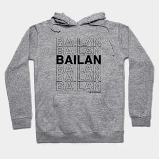 Bailan Ship From The Rookie (Black Text) Hoodie